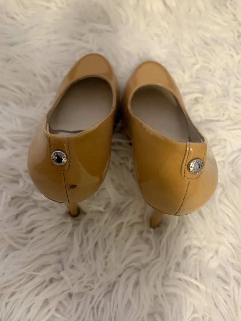 Michael Kors tan heels